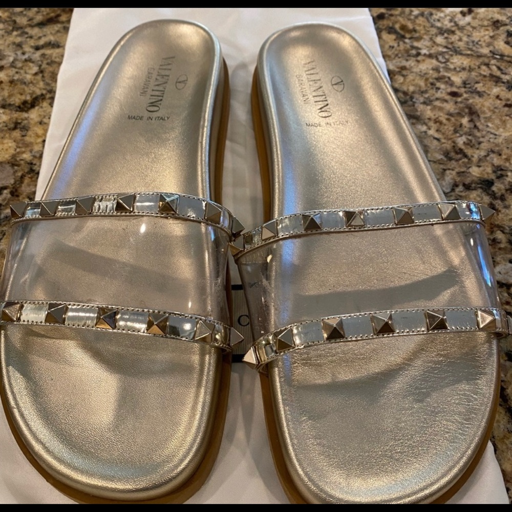 Nike and Valentino shoes